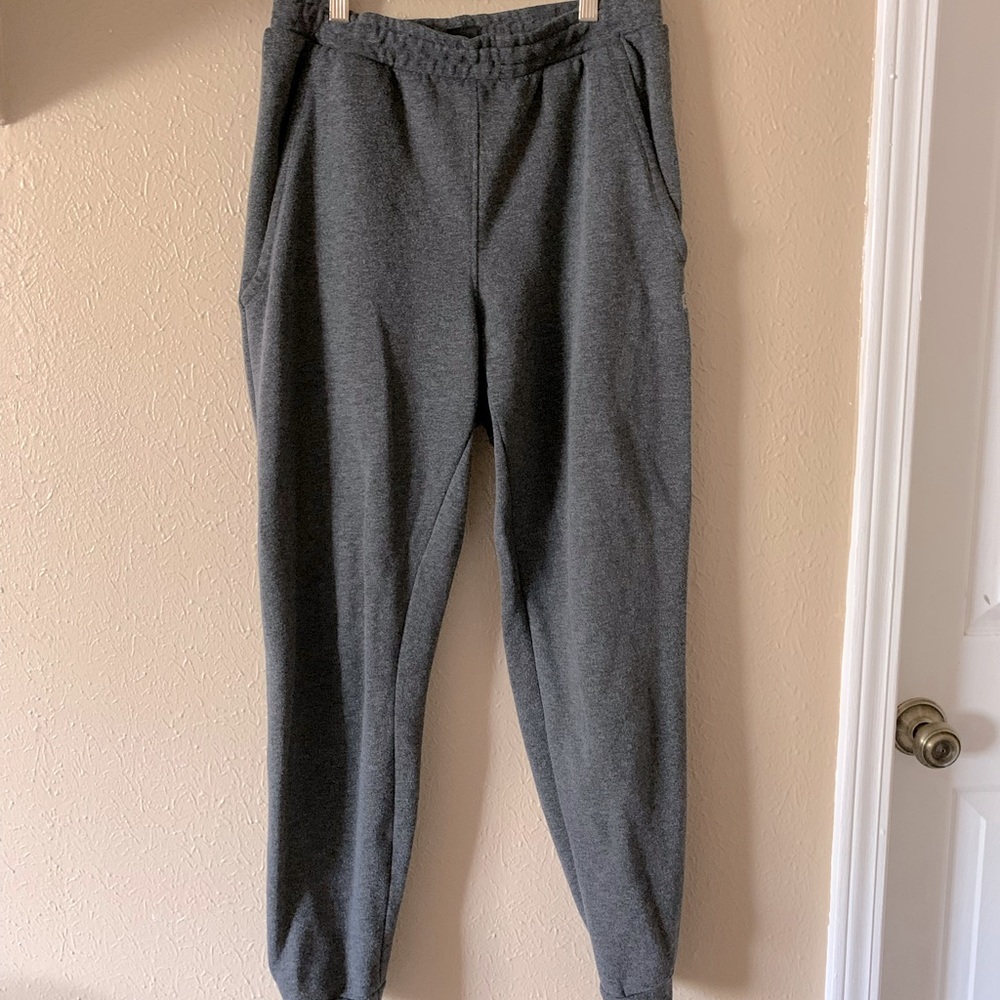 Grey sweatpants